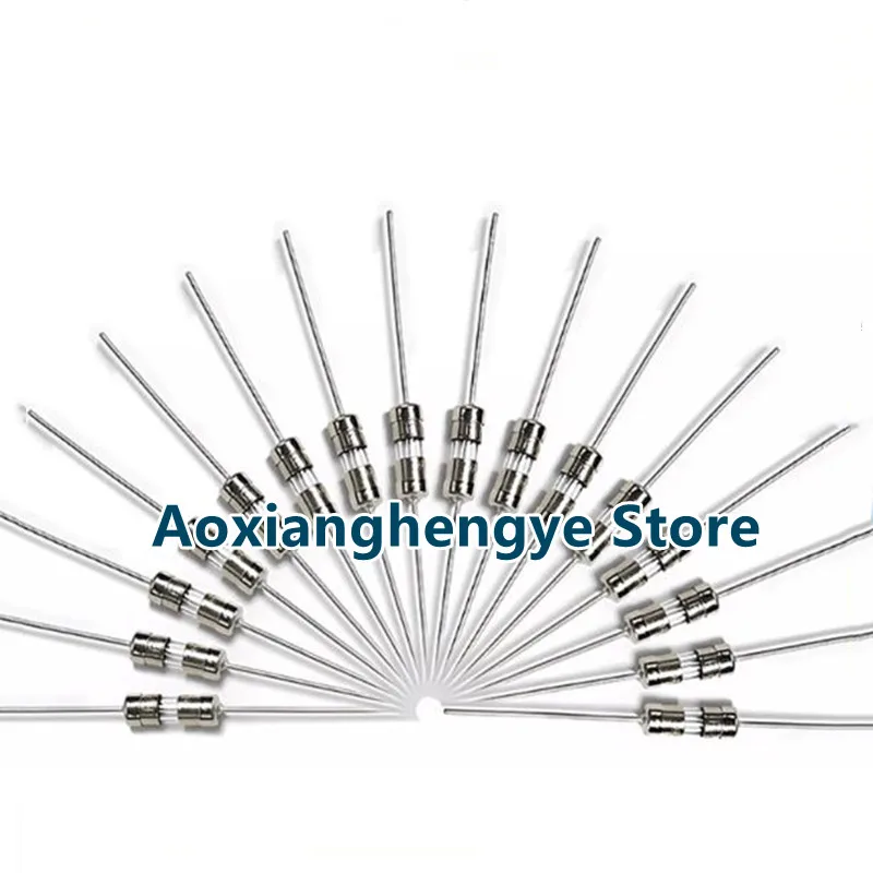 20PCS With lead pins 3.6*10mm F0.5A 1A 1.5A 2A F3A 5A 6A 8A 10A 12A 15A 20A 25A 30A 250V All-glass fuse with glass seal tube