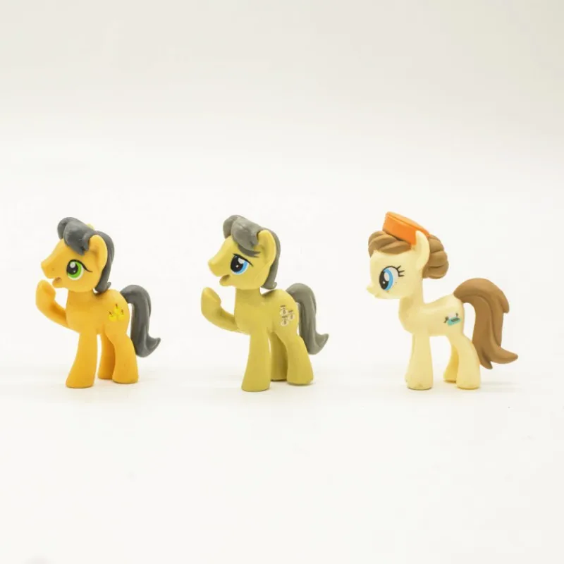 Serie de la amistad de My Little Pony Tales, personajes clásicos Retro, figura de unicornio Pegaso, modelo de muñeca, juguetes de colección de