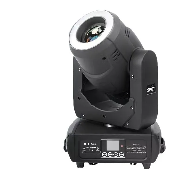 

150 Вт светодиодный светильник «три в одном» с качающейся головкой, прозрачный бар, окружающий вращающийся полноцветный луч