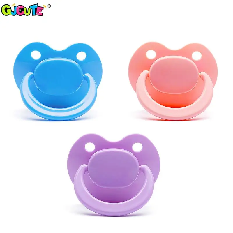 Large Pacifier Adult Baby Pacifier Big Size Silicone Adult Nipple Rainbow For Adult Cute Baby Girl Boy Funny Parent-child Toys