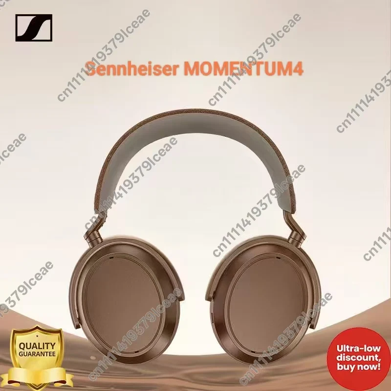 Auriculares Bluetooth Sennheiser MOMENTUM 4 Over-Ear con Cancelación de Ruido Adaptativa, Batería de Larga Duración y Audio de Alta Fidelidad