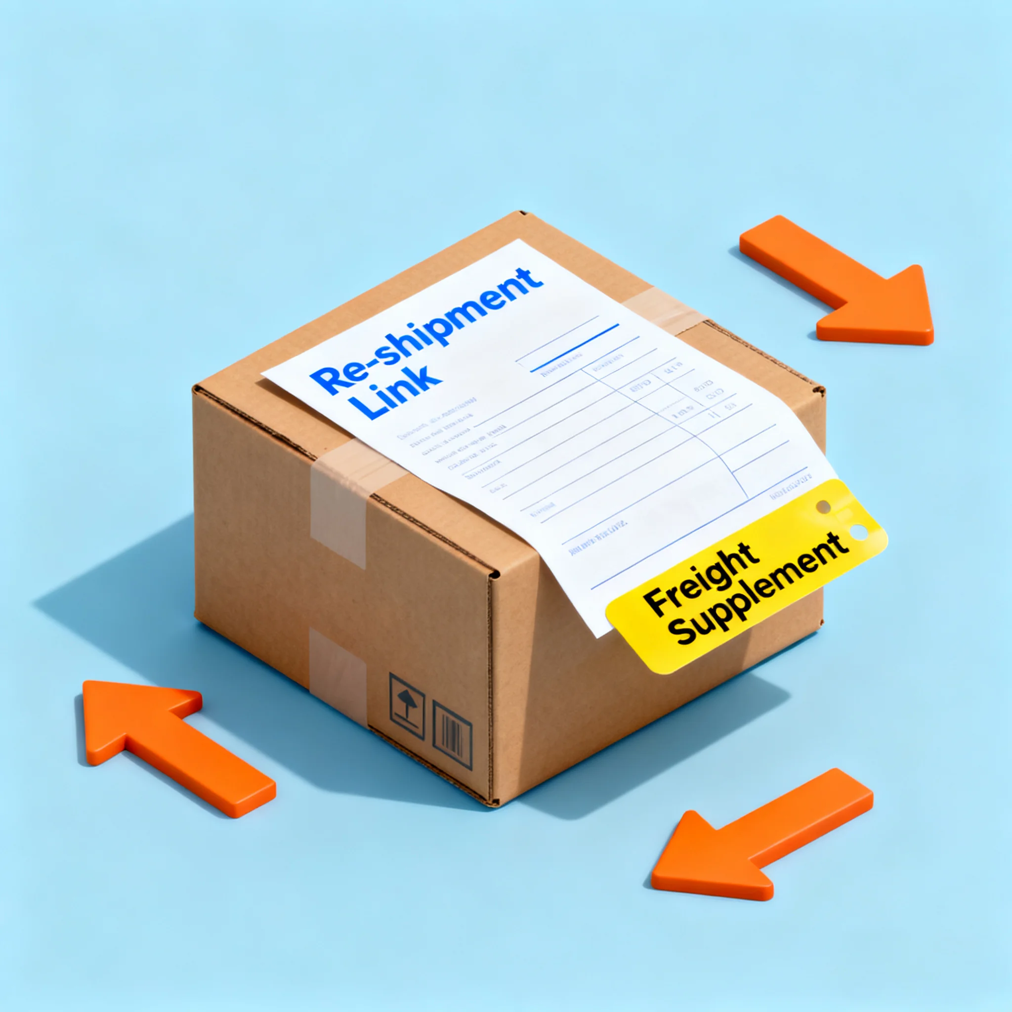 Additional shipping fee link