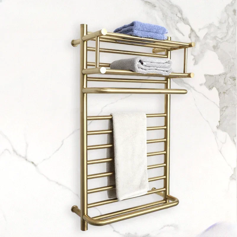 

Hotel electric towel rack, bathroom drying rack 304 stainless steel bathroom, rack manufacturer spot wholesale