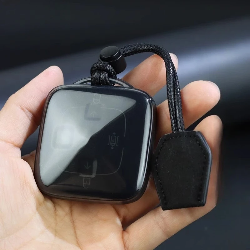 Physical Key Cover Zeekr Mixed All-inclusive Light and Transparent Key Case For Zeekr 001/X/009/007 Car Accessories Tools Auto