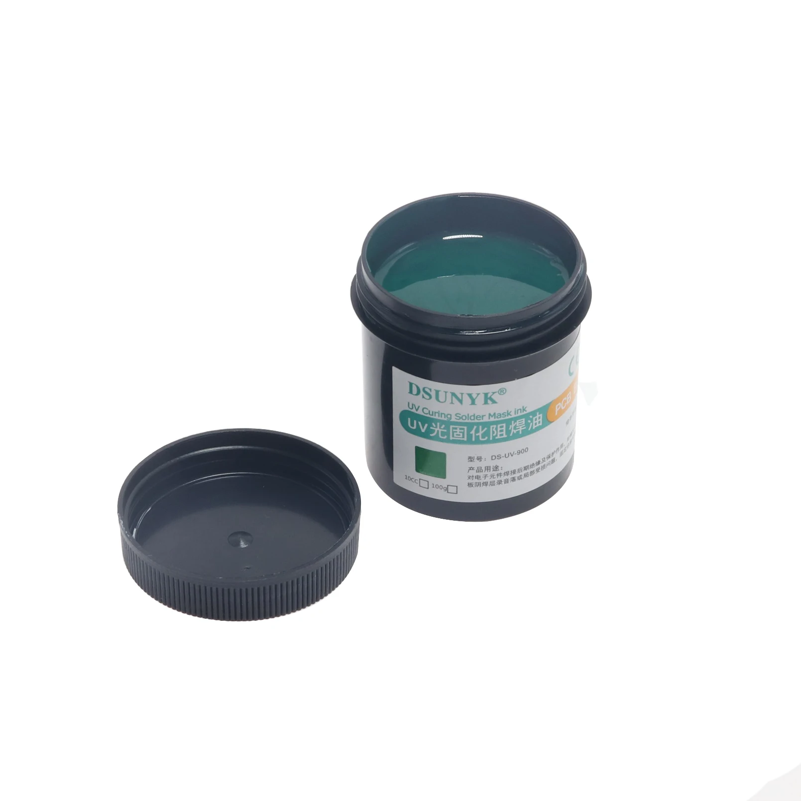 DSUNYK Green Oil UV Solder Mask PCB BGA Paint Prevent Corrosive Arcing Soldering Paste Flux Ink