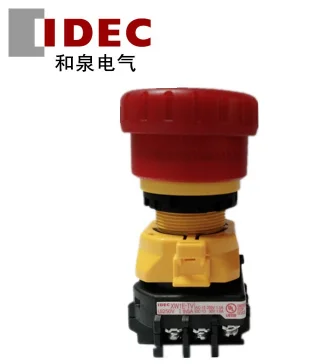 

IDEC And Quan XW1E-TV412Q4MR Emergency Stop Switch 24V With Light 402 403 410 MR