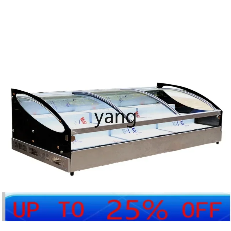 LH tricycle mobile stall refrigerator desktop refrigerated display cabinet commercial fresh-keeping cabinet