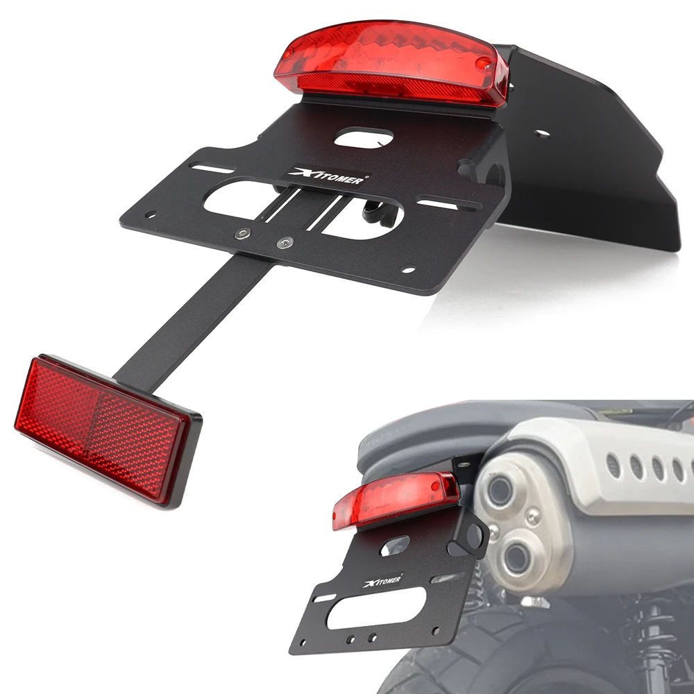 

For Honda SCL500 2023-2024 Motorcycle Rear Tail Tidy Fender Eliminator kit Registration License Plate Holder Tail Light Bracket