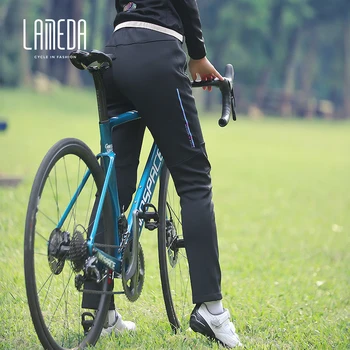 Labicycle pants cycling pants women winter warm long bike pants fleece bicycle pants windproof MTB bike pants women