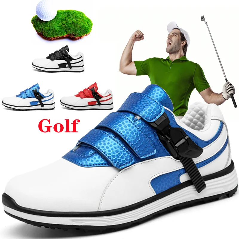 

Waterproof Golf Shoes Men Men's Professional Golf Shoes Waterproof Non-slip Golf Training Shoes