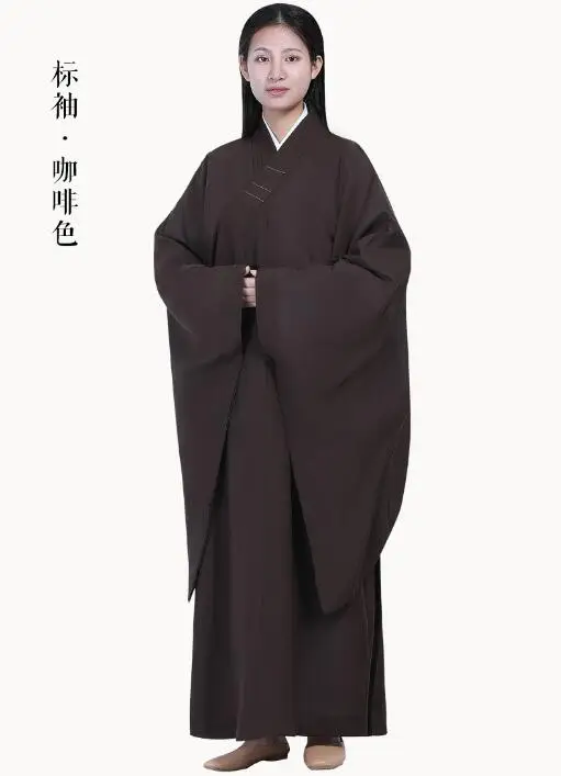 Chinese Monk Robe Zen Cloth Spring Haiqing Thin Buddhism Tradition Men Gwon