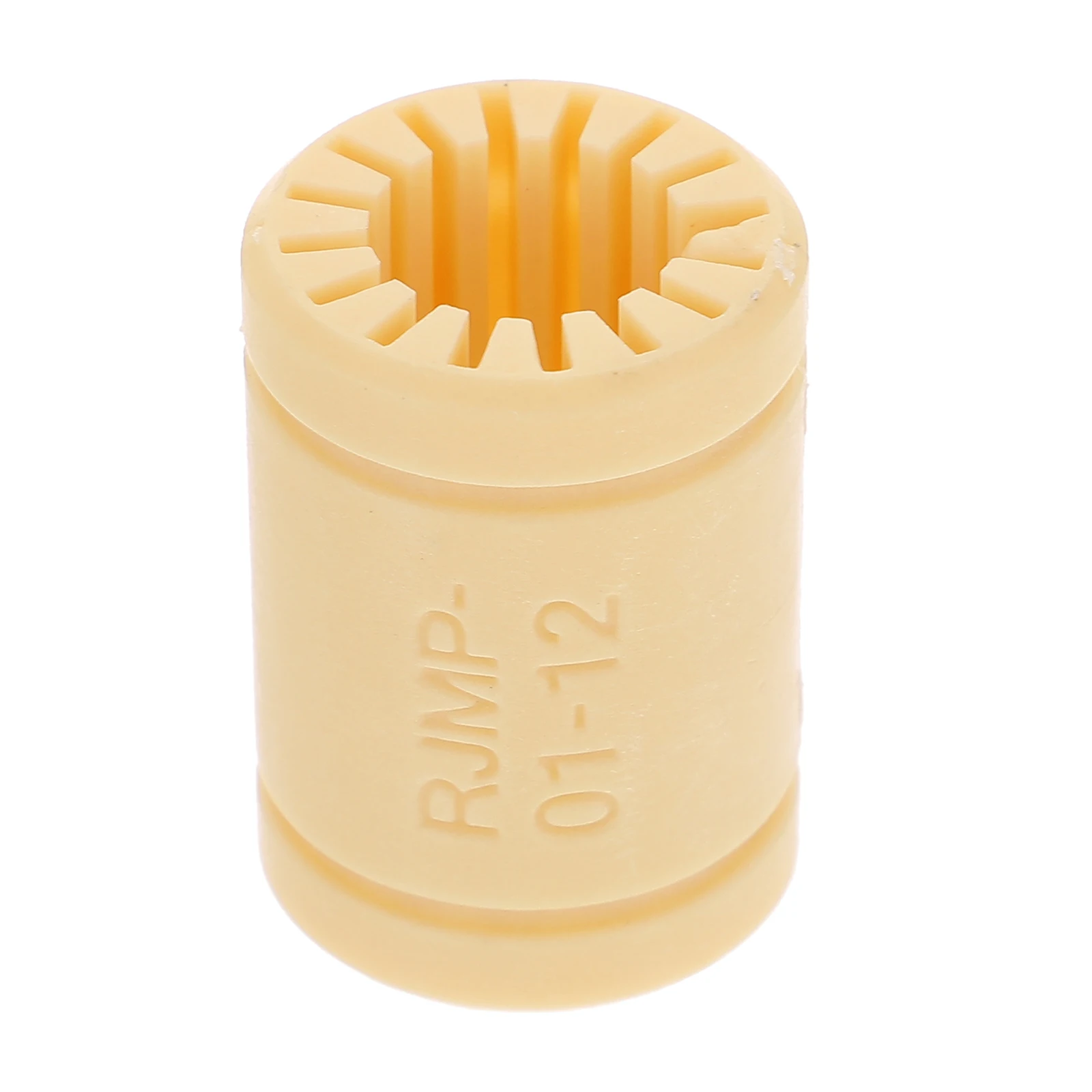 Sealed LM12UU Yellow Polymer Bearing for 3D Printer Linear Motion Bushing Solid Plastic Self Lubricating Easy Install