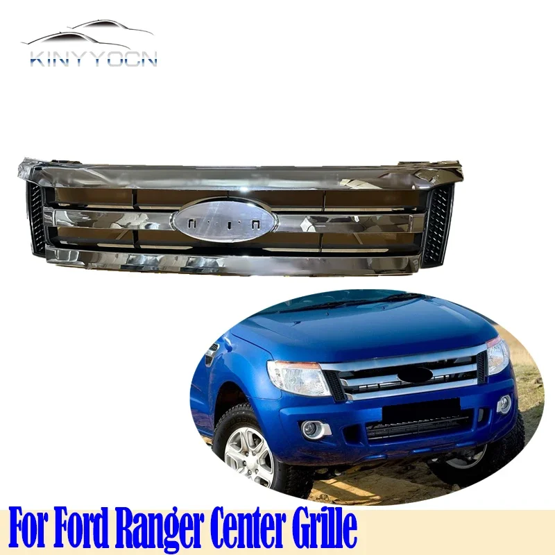 Grilles For Ford Ranger 2012 13 14 15 16 17 18 Front Bumper Grill Center Grille