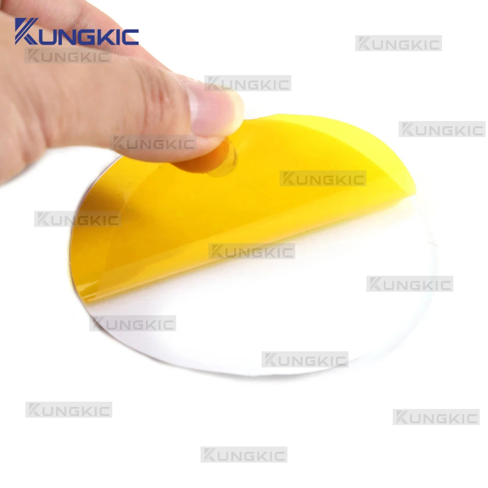 For Honda Civic 2016 2017 2018 2019 2020 2021 Car Fog Light Protection Film Yellow Anti Scratch PVC Protective Film Sticker view 5