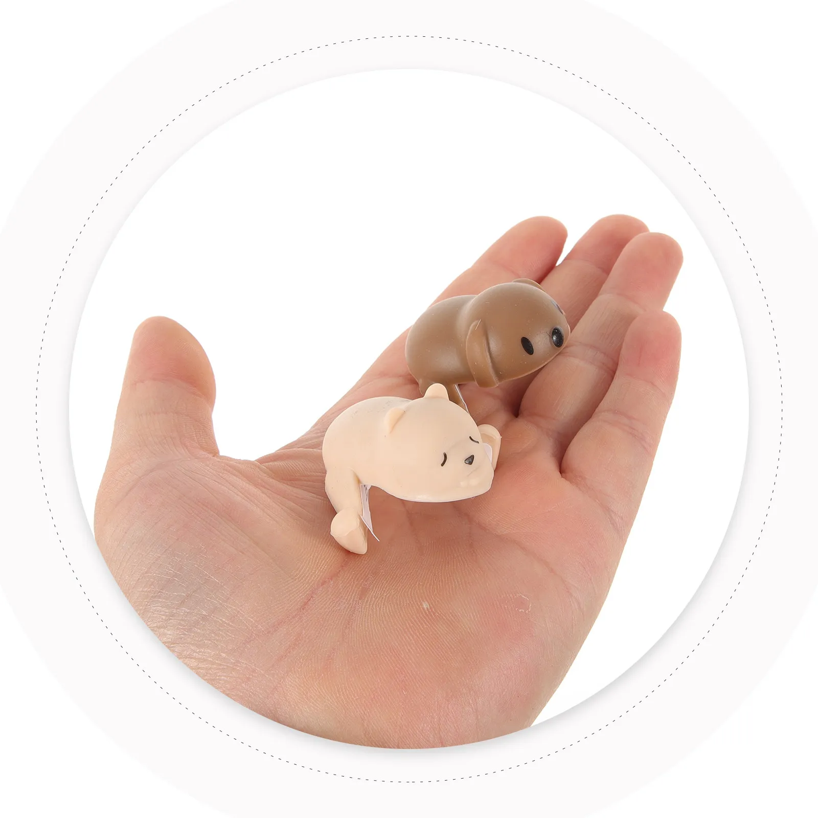 

4Pcs Adorable Dog Bear Shape Silicone Corner Protectors Flexible Sturdy Table Desk Cabinet Sideboard Safety Guards for Home