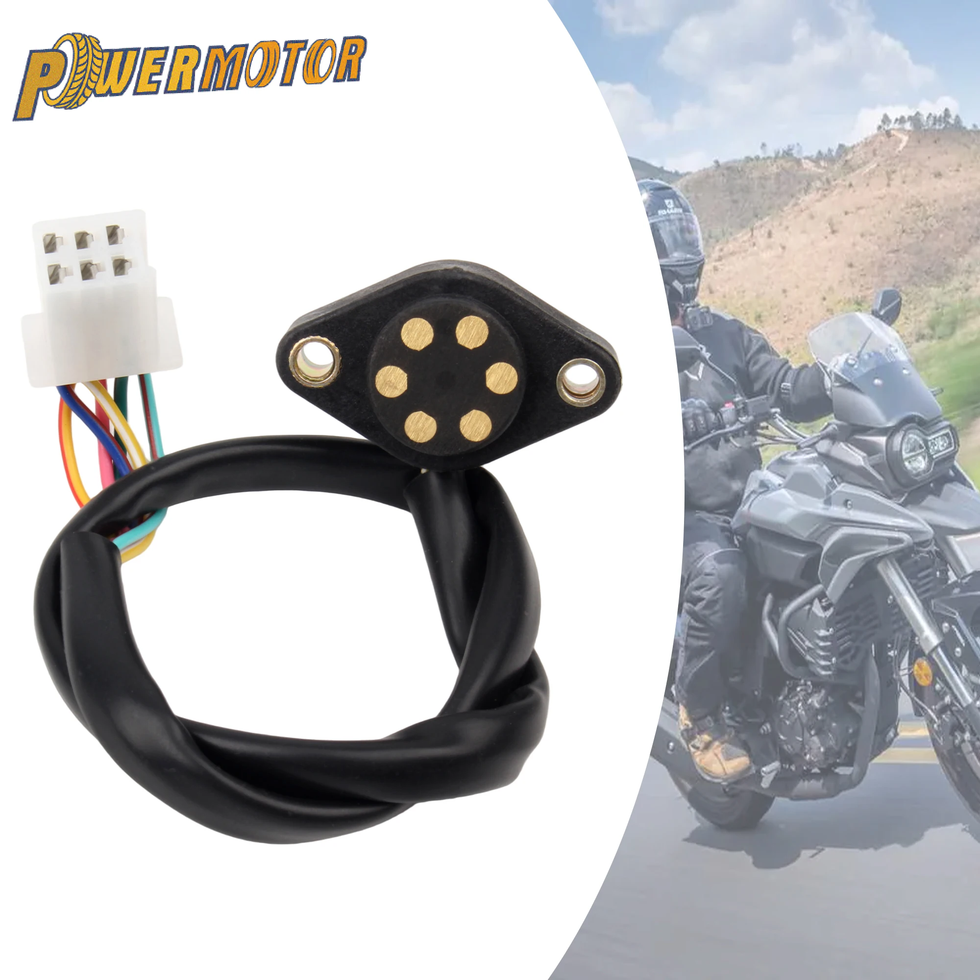 Sensor de Posición de Marcha para Motocicleta, Indicador de Marcha, Sensor de Cambio para Bashan 200 250 Shineray 200STIIE 250STXE ATV Quad, Accesorios