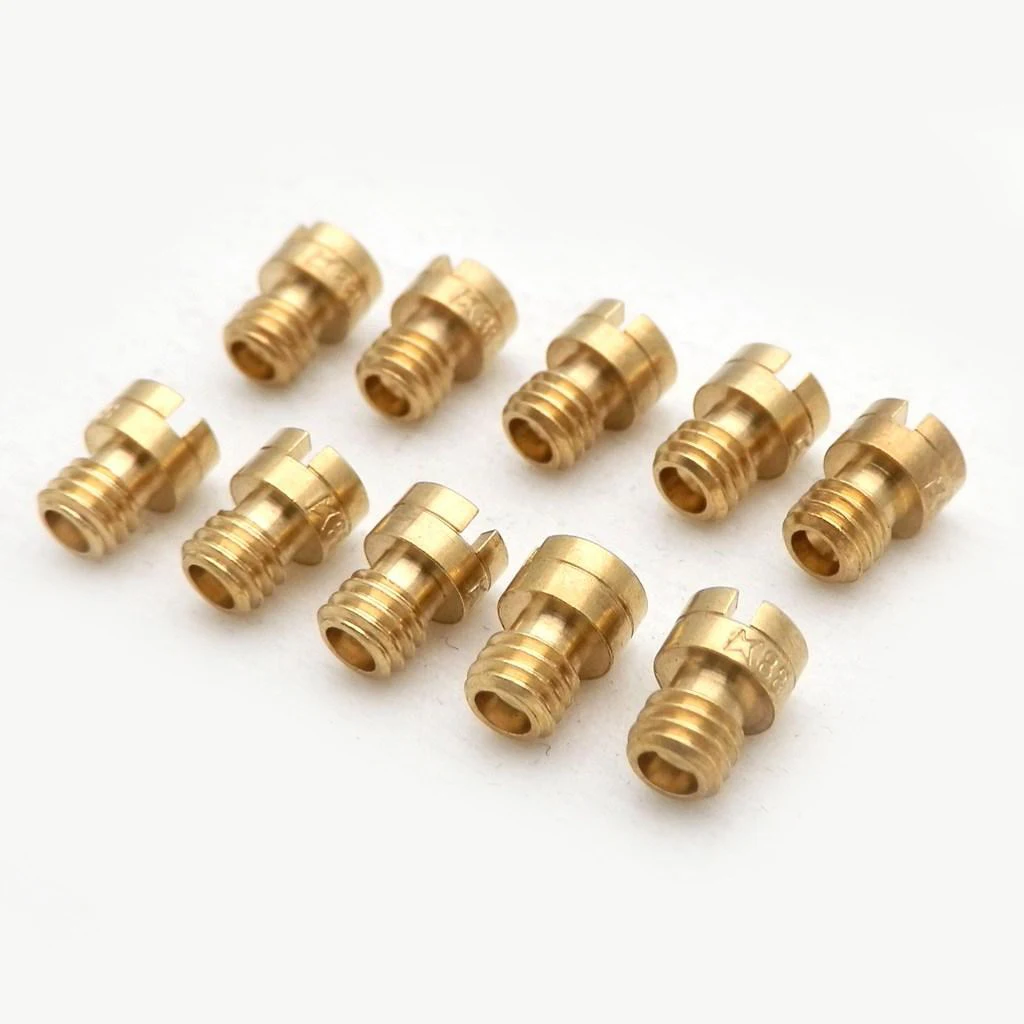 

Set Carburetors Main Jet Accessory Carb Maintenance Nozzle Parts Replacement Replaces Round Head 10pcs 4mm 70-92