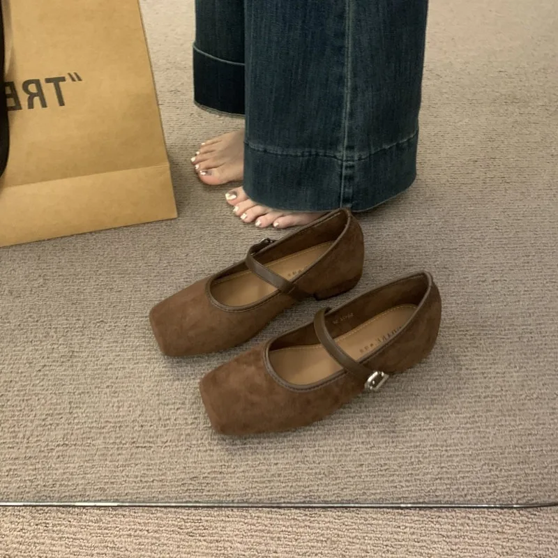 الربيع/الخريف أزياء مشبك واحد المرأة بلون نموذج ساحة تو جميلة عارضة ومريحة المتسكعون Zapatos