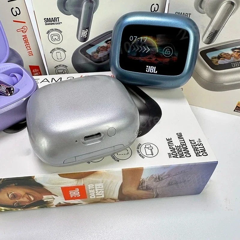 Original JBL Live Beam 3 True Wireless Bluetooth Earbuds with LED Smart Display 3