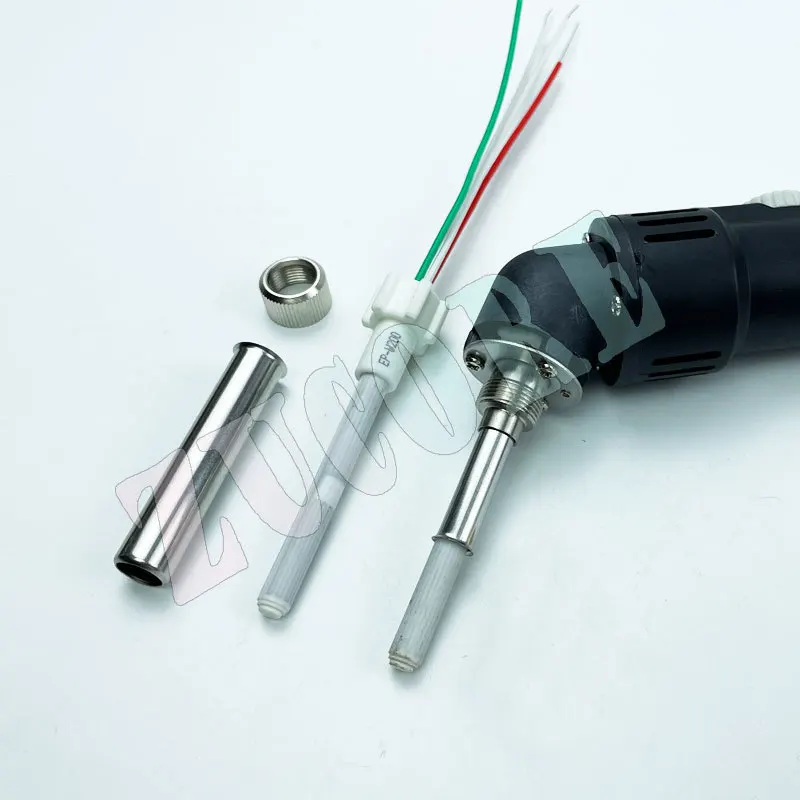 Huanghua EP-W100150WW200 مقبض منحني قابل للتعديل كهربائيًا درجة حرارة ثابتة لحام الحديد الدائرة المطبوعة السيراميك