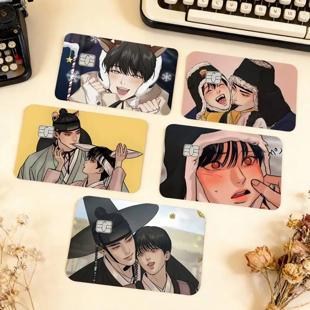 

Painter The-w-Nights-Anime Waterproof Film Skin Cover Credit Card Stickers Debit Front Bank Bus Pass