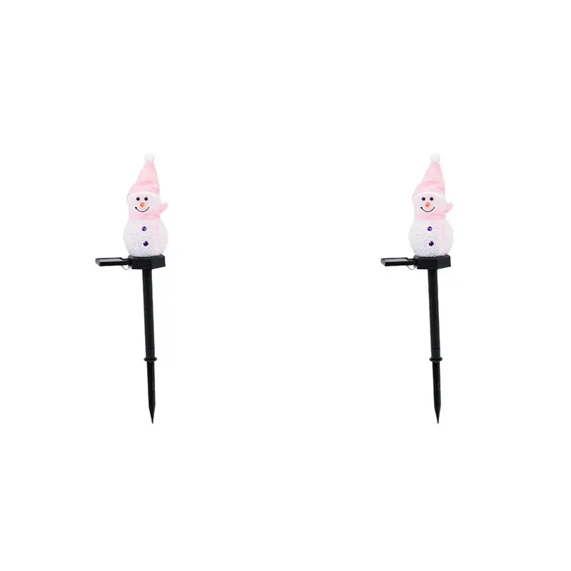 

Солнечные светильники FAST-2X для рождественского декора, уличные украшения для сада, снеговик, рождественские украшения, садовый декор на солнечных батареях G