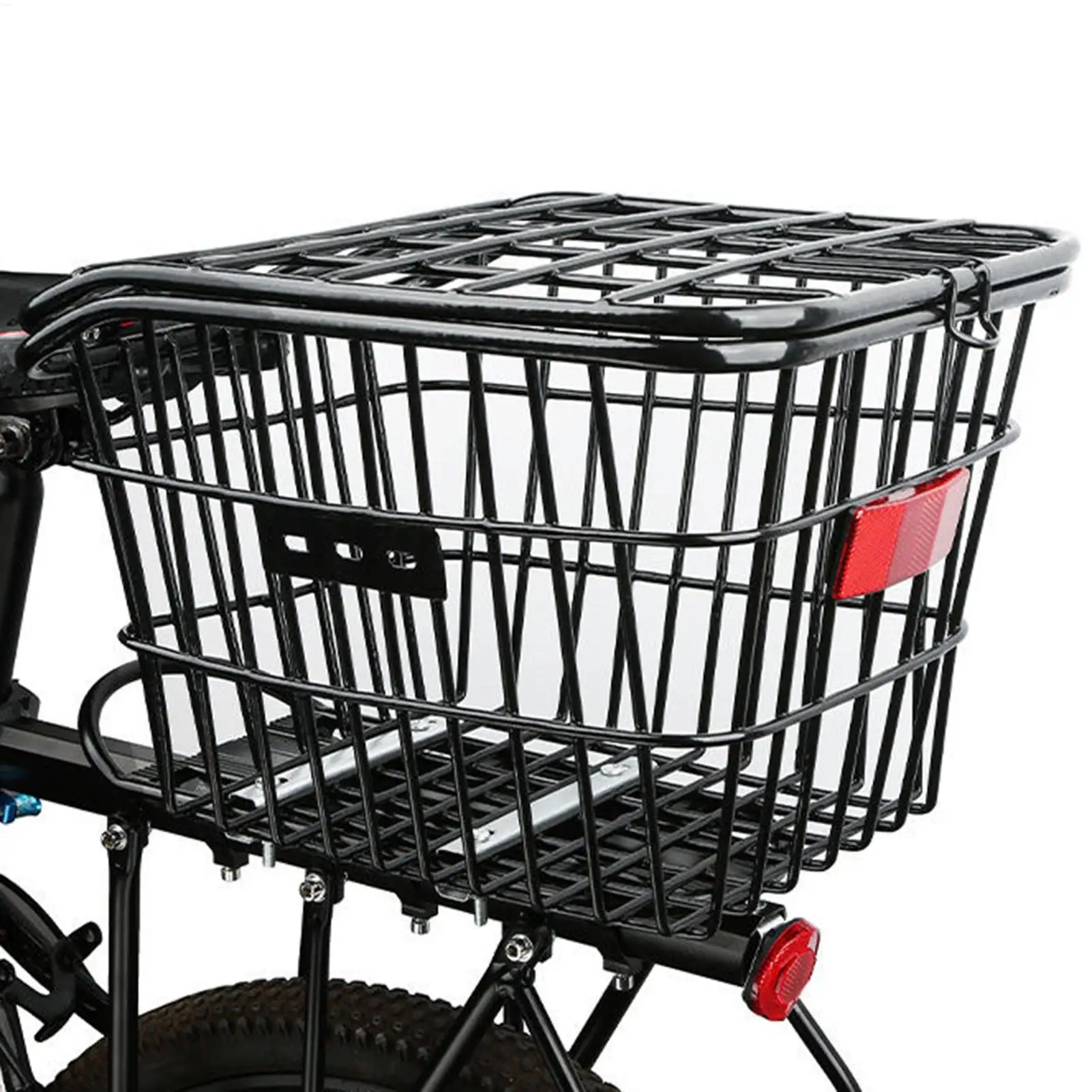 

Bicycle Basket Front Handlebar Storage Basket Metal Basket Bike Storage Basket Bike Metal Basket Organizer Cycling Accessory