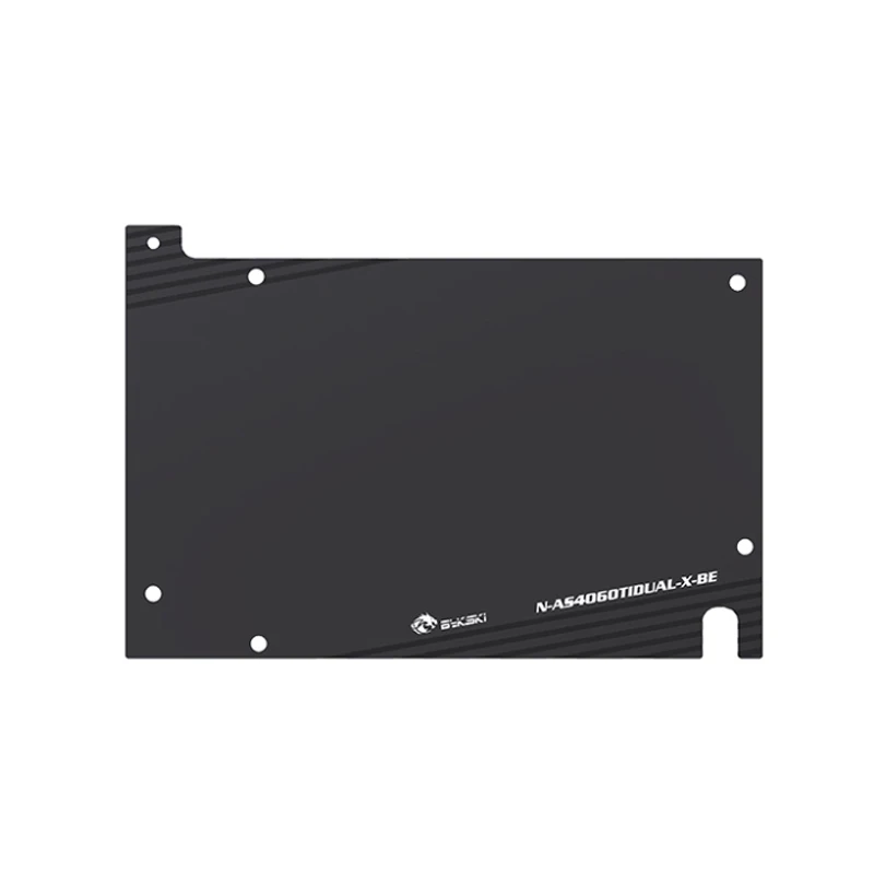 ASUS 듀얼 지포스 RTX 4060 Ti OC 그래픽 카드 냉각 쿨러용 Bykski 워터 블록, 백플레이트 포함, N-AS4060TIDUAL-X 썸네일 6