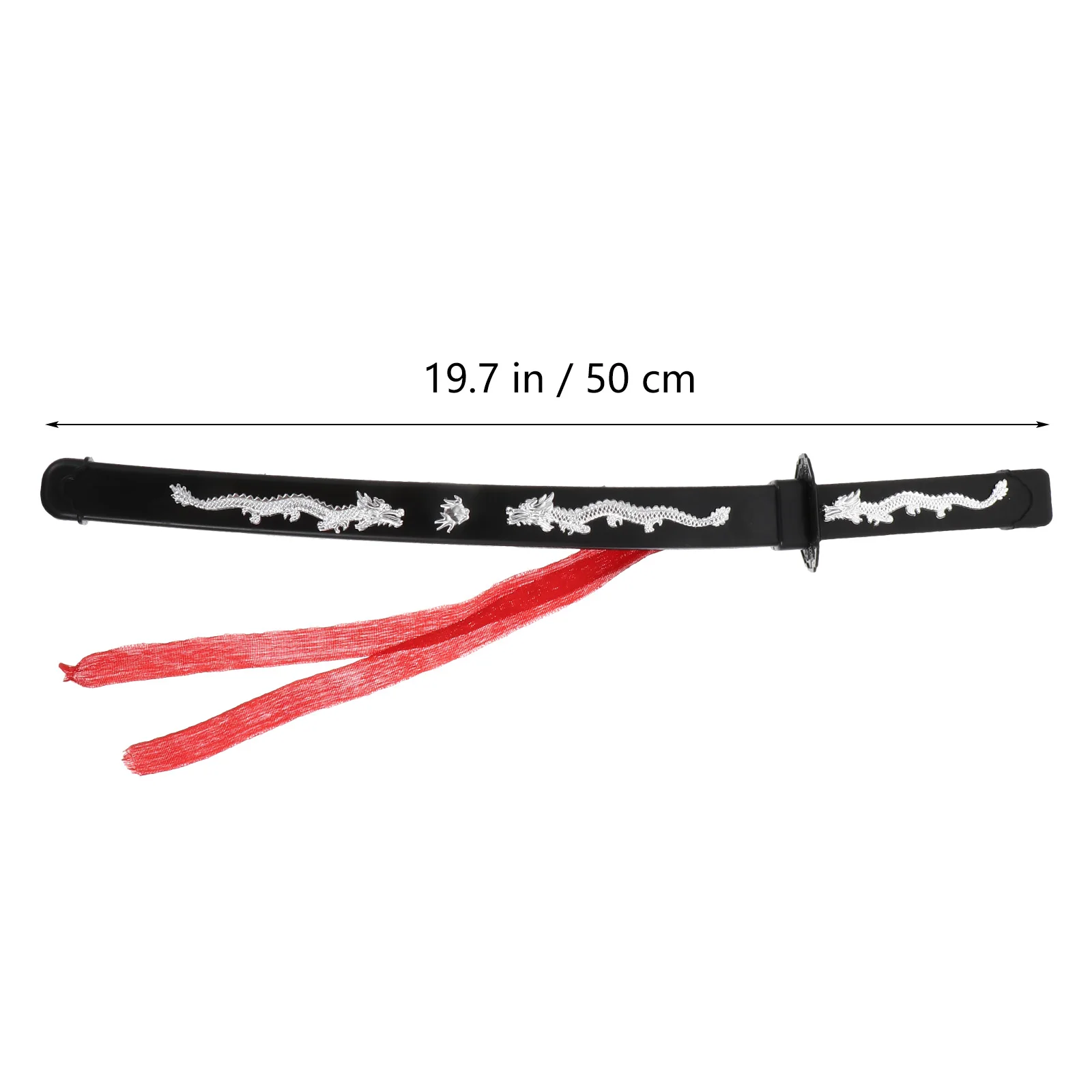 Samurai Sword Toy Halloween Party Cosplay Plastic Sword Toys Katana Samurai Sword Cosplay Prop Japanese Sword Kids Toy