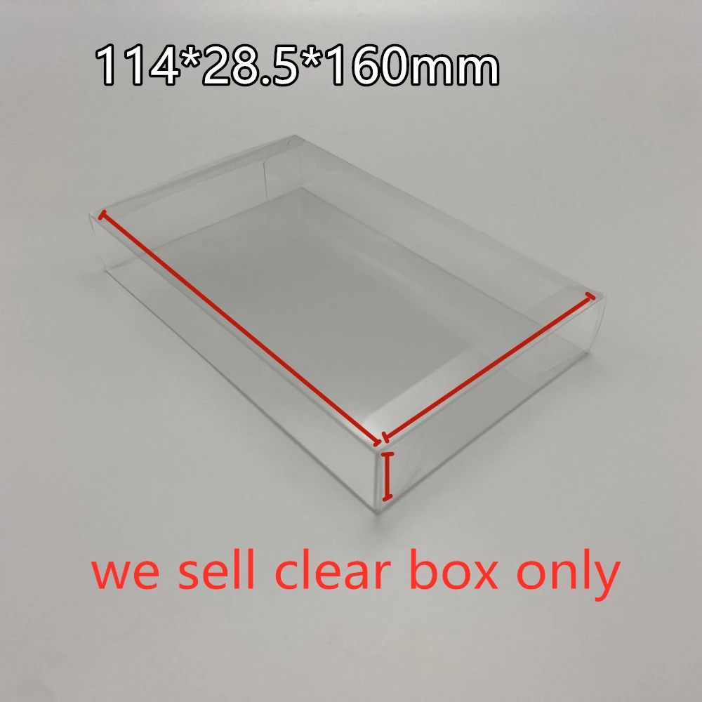 PET Box Protector For GAME GEAR Transparent Collect Boxes For Sega GG Games Shell Clear Display Case For EUR