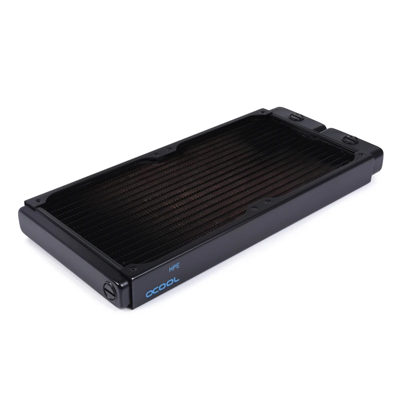 Alphacool NexXxoS HPE-30 مشعاع نحاسي كامل 280 مم، 314.5 × 144 × 30 مم، يستخدم لنظام تبريد المياه لبناء حلقة سائل الكمبيوتر