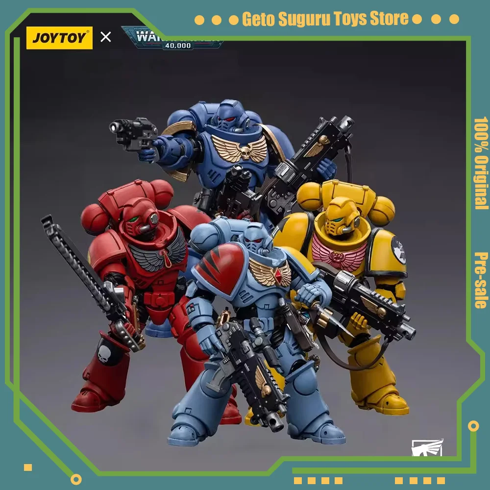 JOYTOY 1/18 Warhammer 40k Ultramarines Intercessors Anime Action Figure Warhammer Space Marine Toys Decoration Birthday Gift