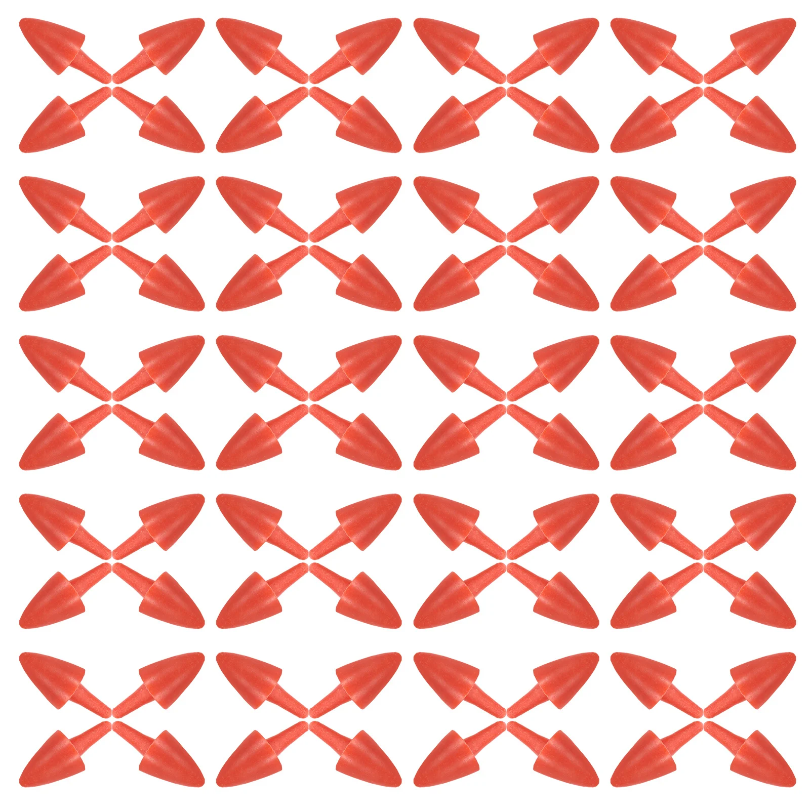 100 szt. Nosów w kształcie marchewki do robienia bałwanków DIY, dekoracje zimowe na zewnątrz, nosy do bałwanków z marchewki