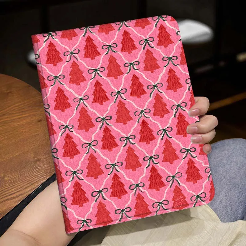 Cartoon Christmas Tree For Lenovo Xiaoxin Tab Pad K10 K11 Y700 P11 3rd GT Pro Plus Gen Tablet Case Gift Cover
