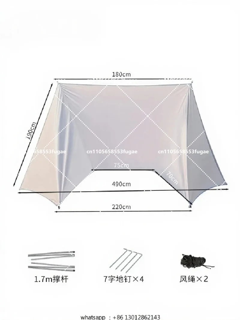 Outdoor Automatic Pop Up Tent for Beach Park Fishing Camping Sun Shelter Canopy with Carry Bag