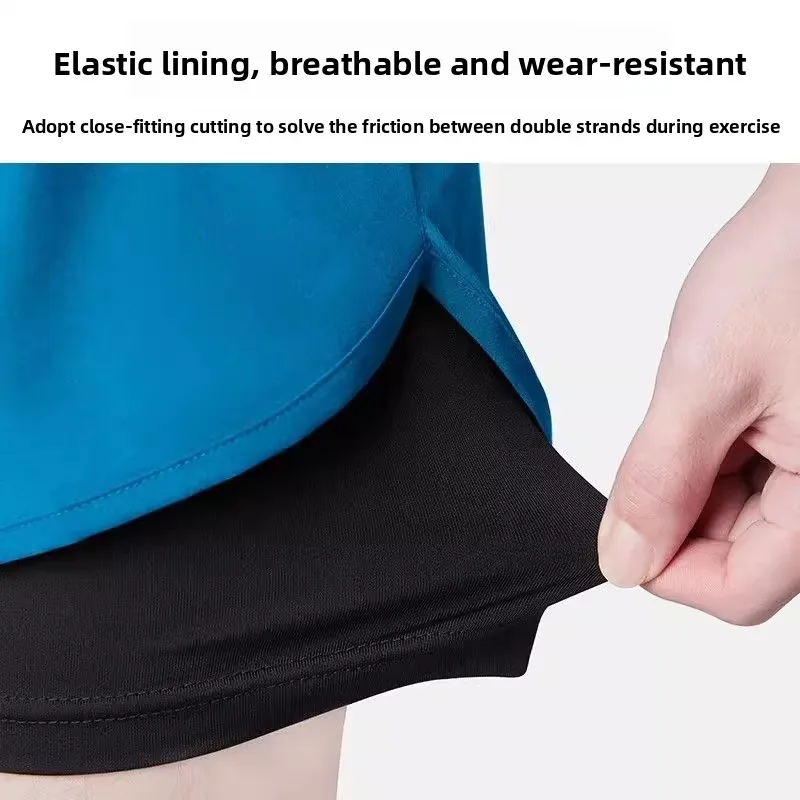 Summer Beach Quick Drying Men's and Women's Suit Fashionable and Breathable T-shirt+Shorts Comfortable Sports and Casual Wear