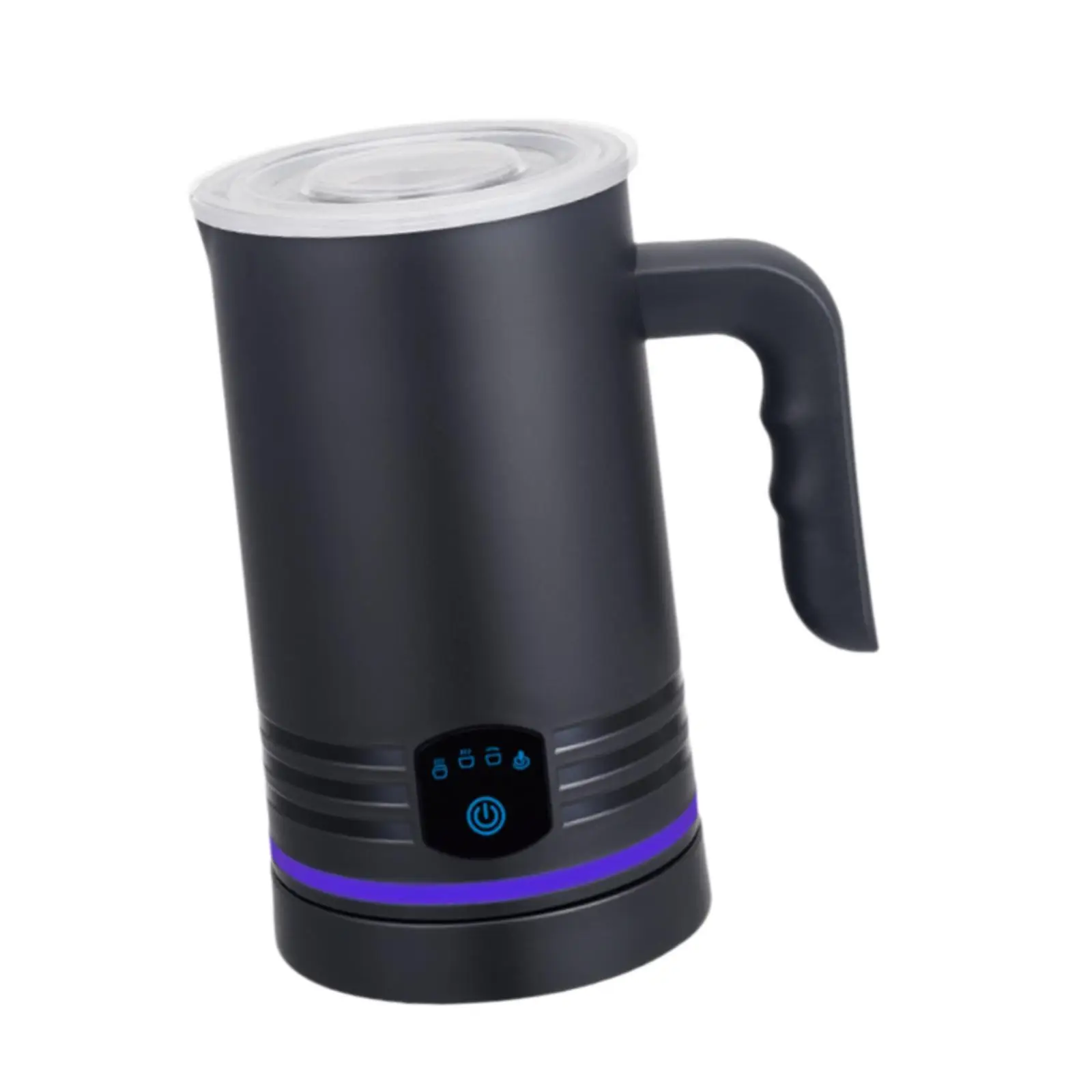 Milk Frother Portable Large Capacity Automatic Electric Milk Steamer for Cream Chocolate Matcha Latte Coffee
