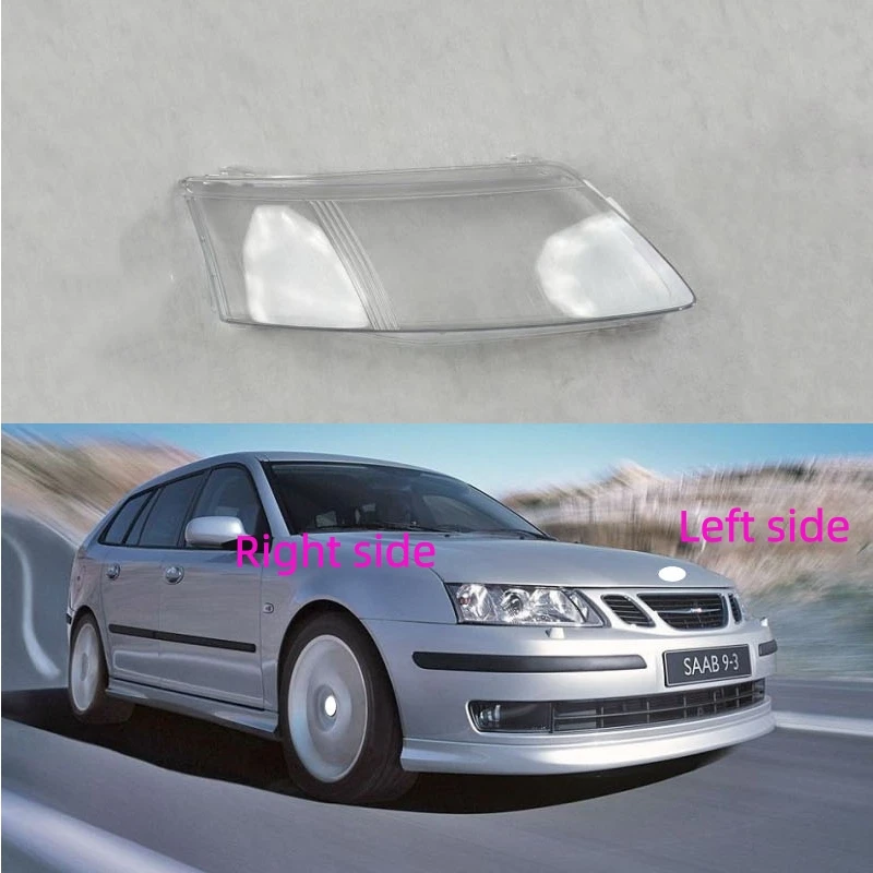 

Для Saab 9-3 93 2002 2003 2004 2005 2006, корпус фары автомобиля, крышка фары, сменный абажур, линза фары, стекло