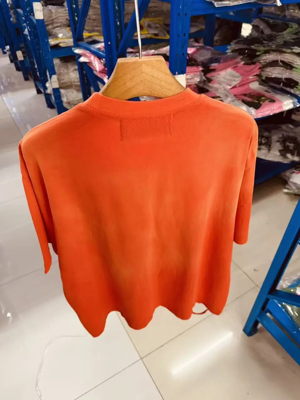 New Men paly Washed Orange FRANCOCITTI T Shirts T-Shirt Hip Hop Skateboard Street Cotton T-Shirts Tee Top US size A171
