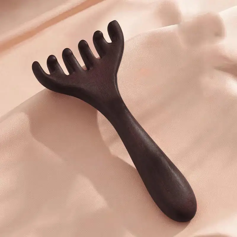 Head Caring Comb Meridian Massage Comb Six-Claw Gua Sha Scraping Massager Wide Tooth Facial Gua Sha Scraping Body Massage Care