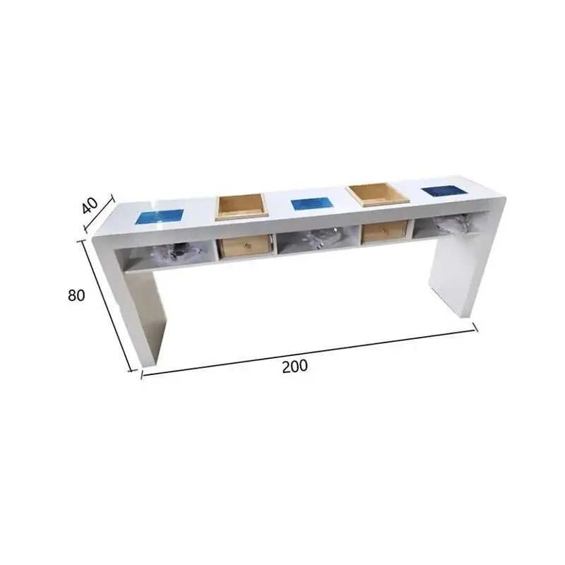 Design Nordic Nail Tables With Drawers Simple Modern Glamour Manicure Tables Elegant Universal Table Ongle Manucure Furniture