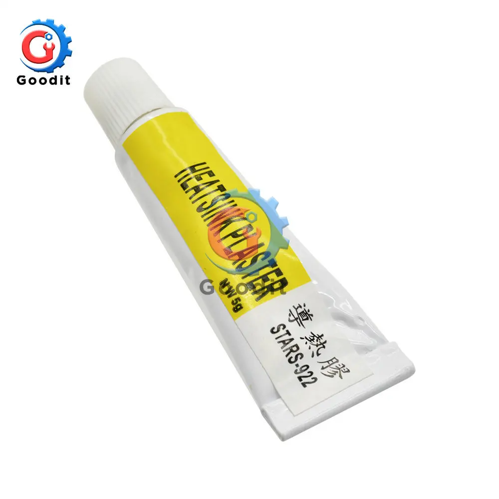 2Pcs 5g Heatsink Plaster Thermal Adhesive Cooling Paste Strong Adhesive Compound Glue For Heat Sink Thermal Conductive Viscous