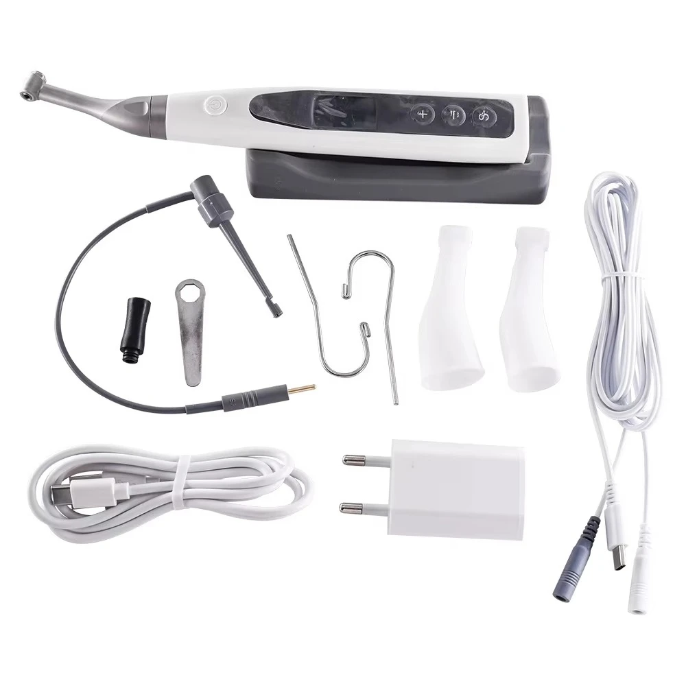 Wireless Dental Endo Motor with Built in Apex Locator Root Canal Preparation Machine Dental Endodontic Treatment Equipment