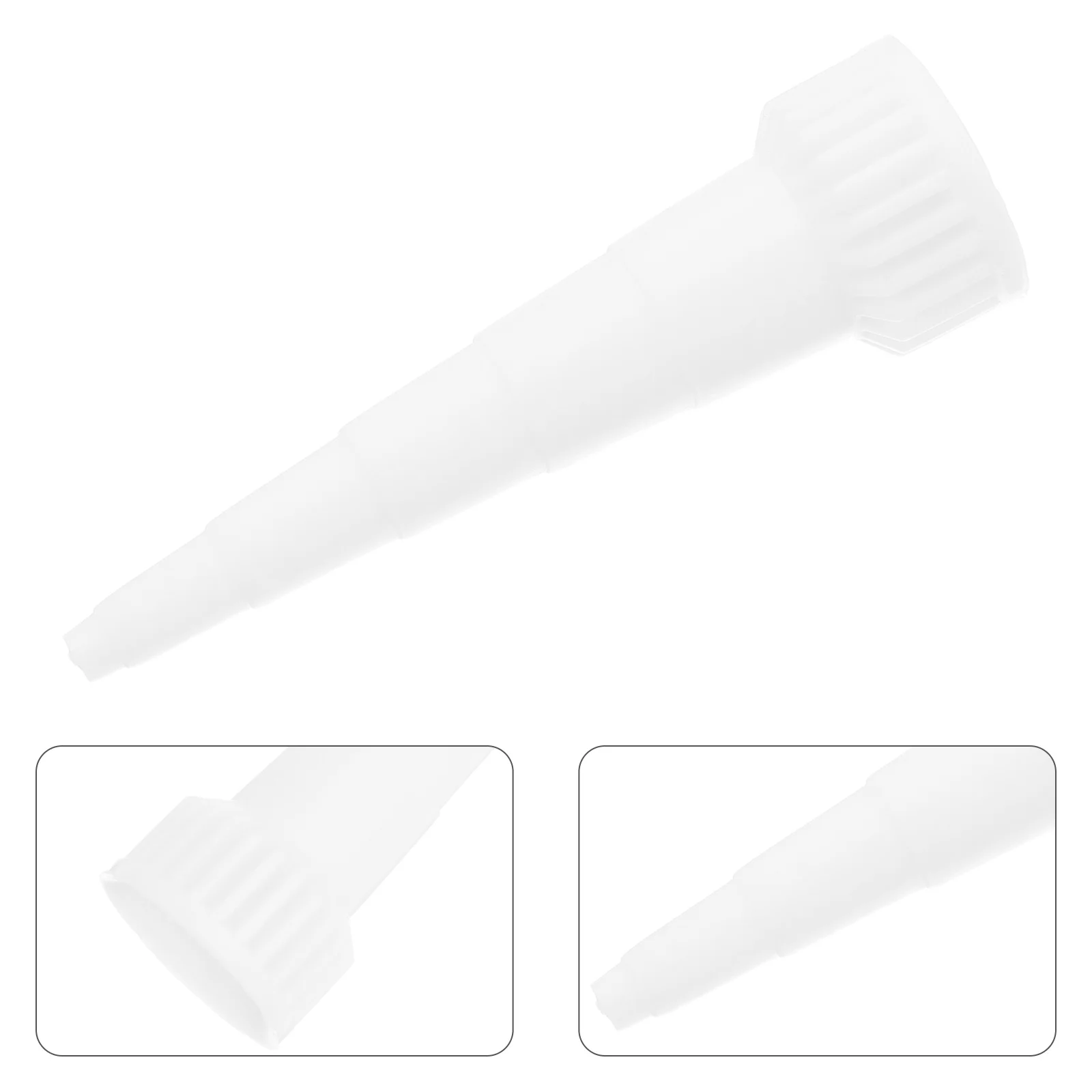 

30Pcs Precision Glue Applicator Tips Fine Nozzle Extender 10mm Replacement Caps for Crafting Woodworking Resin Projects