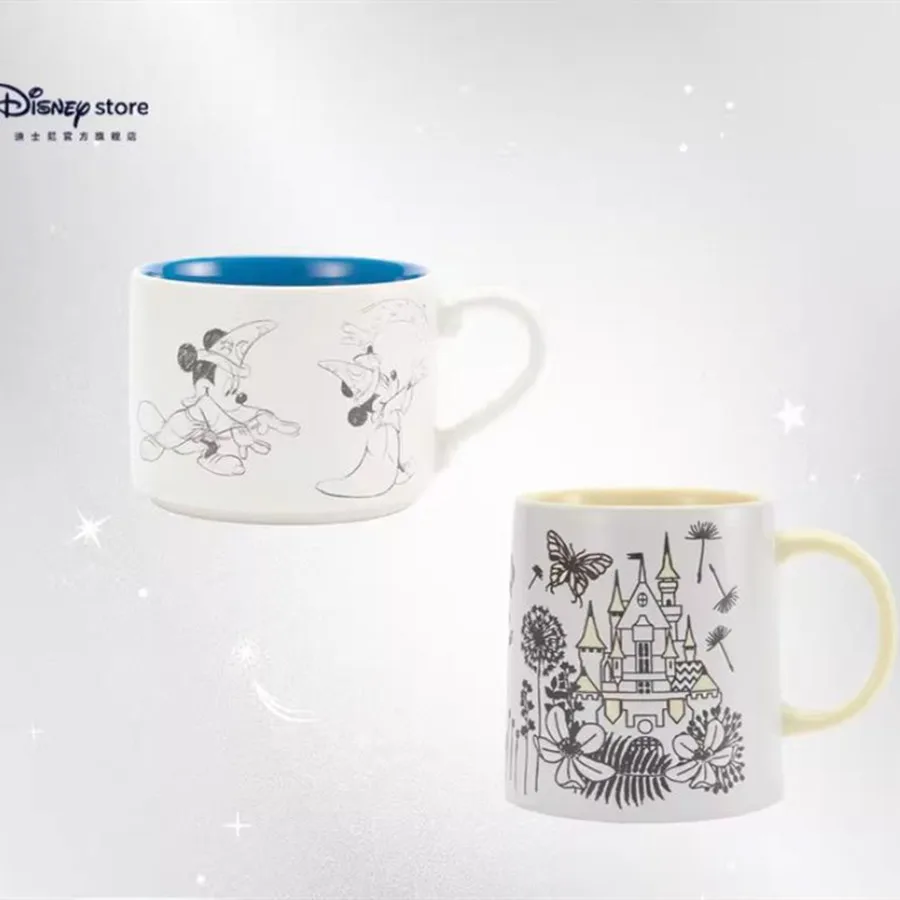 disney-official-magician-mickey-mouse-fantasy-castle-pattern-mug-ceramic-water-cup-office-coffee-cup