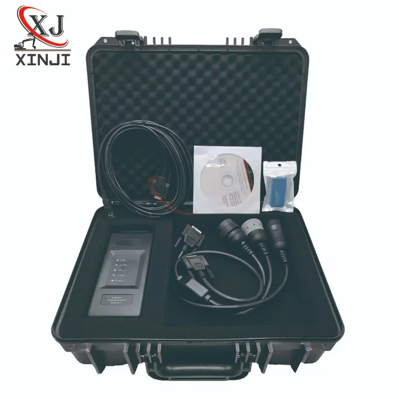 With 14 Pin Communication Adapter 4 Diagnostic Tools 2021B Version 478-0235 538-5051 For Excavator Diagnostic Tool 4780236