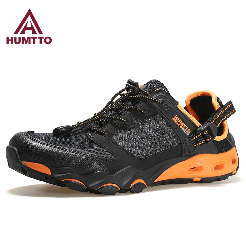 

HUMTTO Hiking Shoes for Men Breathable Summer Beach Water Sneakers Mens 2022 Sports Trekking Outdoor Casual Sandals Man Shoes