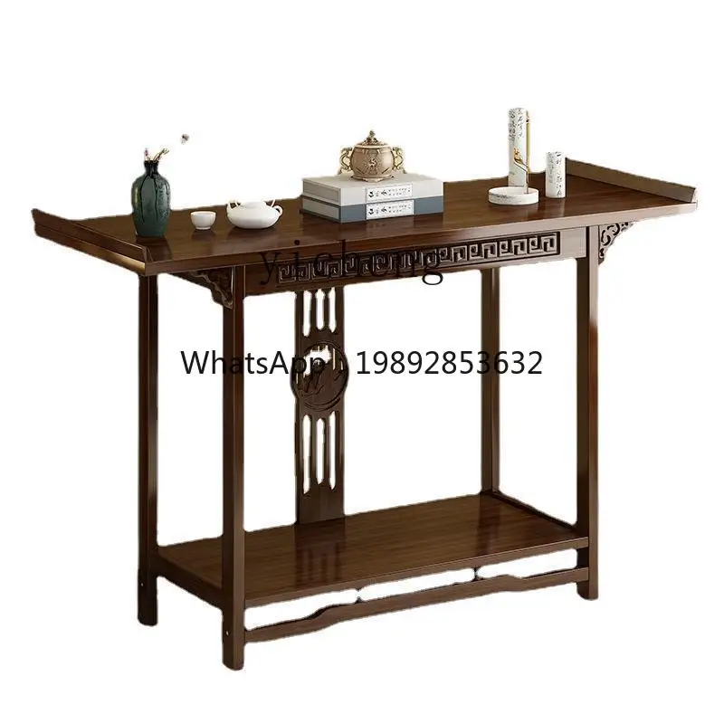 X-29 table Buddha Taiwan household incense case Buddha cabinet god cabinet Chinese entrance table solid wood god cabinet
