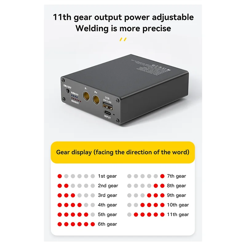 

CP01 Handheld Small Spot Welding Machine DIY Full Set Of Accessories 18650 Lithium Battery Mini Spot Welding Machine