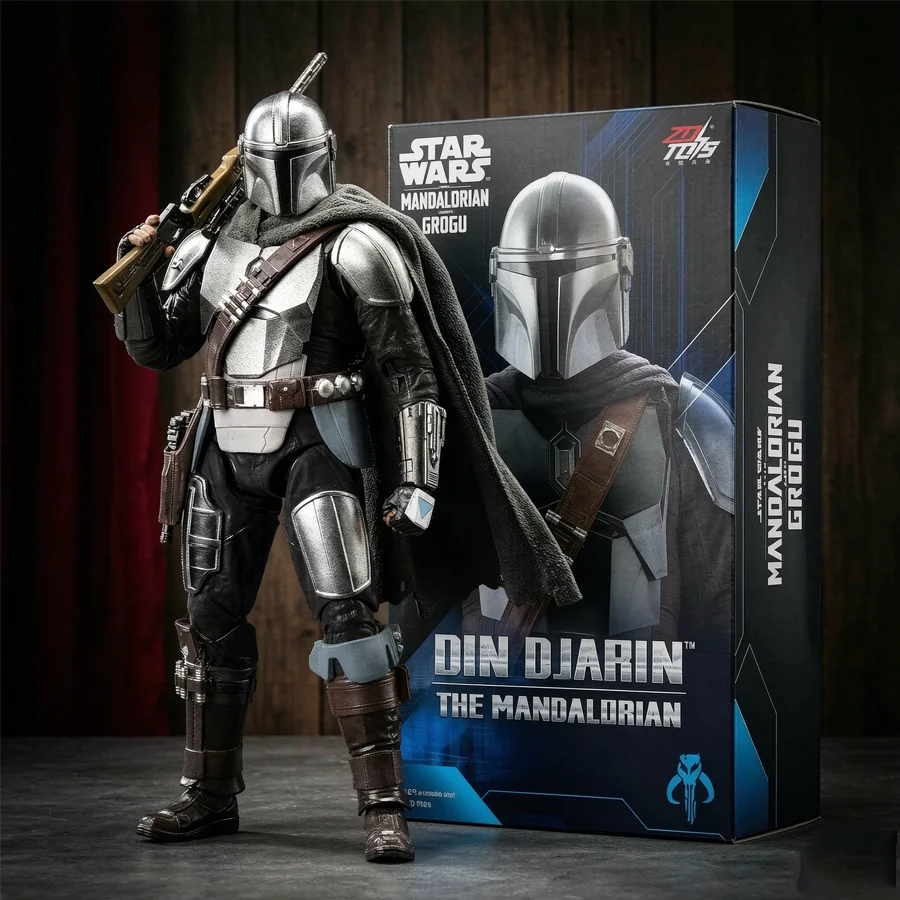 スター・ウォーズ-ディン・ジャリン-マンダロリアン-グロッグ-ダース・ベイダー-ベイビーヨーダ-スカイウォーカー-関節可動-アクションフィギュア-モデル-オーナメント-おもちゃ
